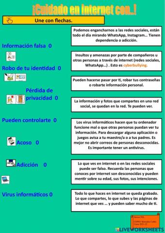 Cuidado en Internet