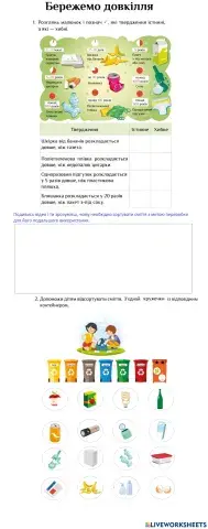 Бережемо довкілля