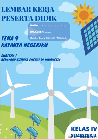 Sumber energi matahari