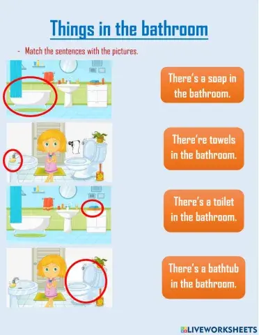 Things in the bathroom