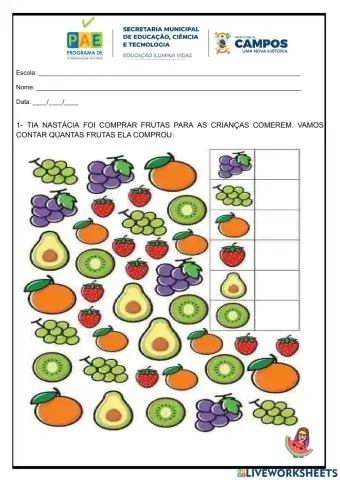 Contando com o Sítio do Pica Pau Amarelo