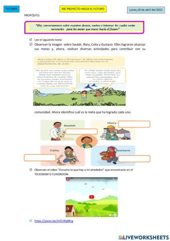 Mi proyecto hacia el futuro