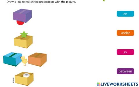 Prepositions of place