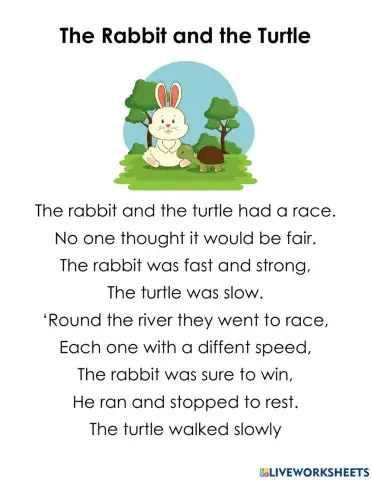 Turtle and rabbit