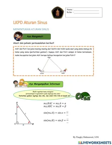 LKPD Aturan Sinus