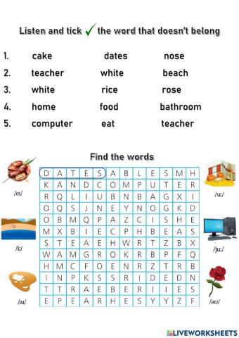 Phonics Long Vowels