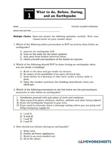 What to do Before, During  and After Volcanic Eruption