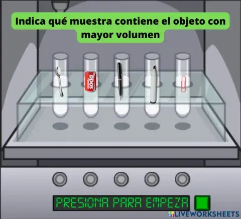 Volumen de la materia
