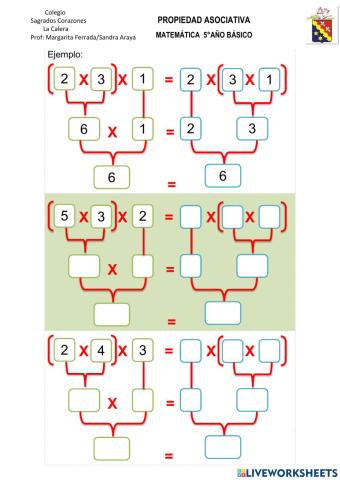 Propiedad asociativa