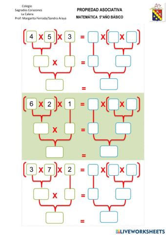 Propiedad asociativa