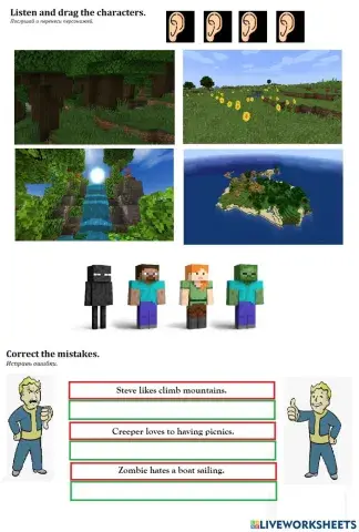 Minecraft and Nature