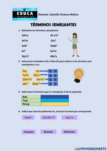 Términos semejantes