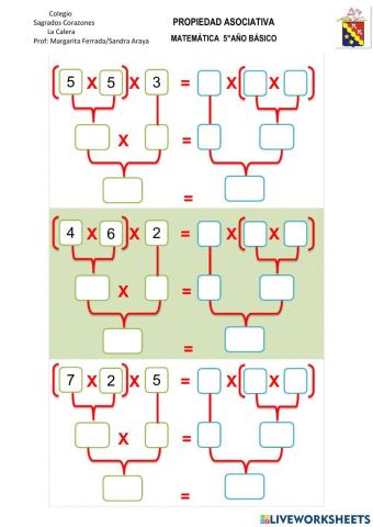 Propiedad asociativa