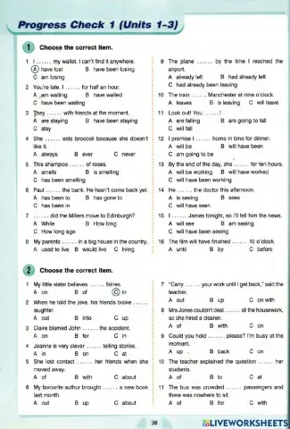 RU5-Progress 1-Units(1-3)