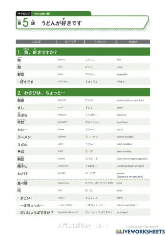 いろどり入門L5(English)