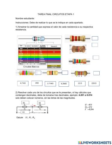 Trabajo final circuitos etapa 1