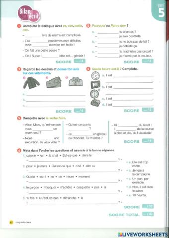 Repasamos la unidad 5