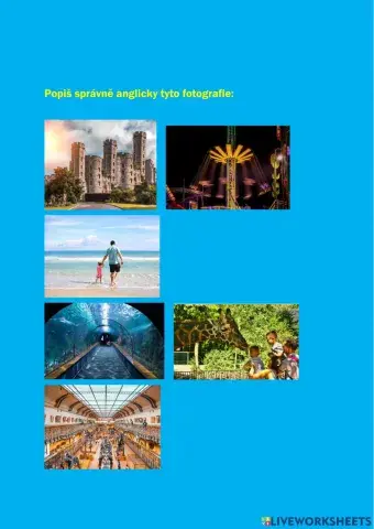 ANG 3 - A day out - psaní