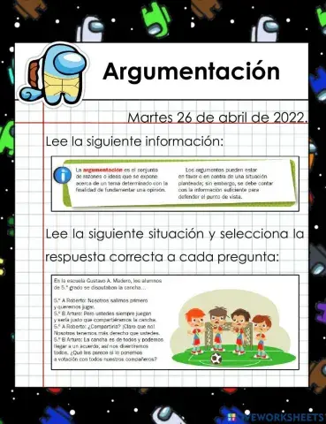 Argumentación