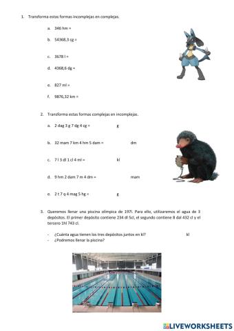 Unidades de Medida parte 2