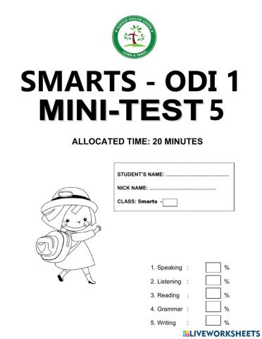 IDO 1 - mini test 5