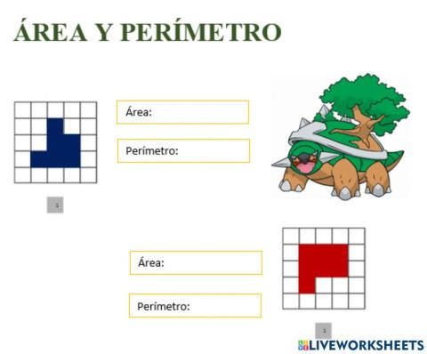 Areas y perimetros