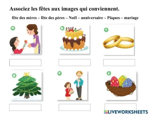 Les fêtes francaises