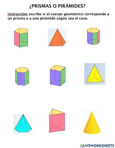 Prismas o piramides