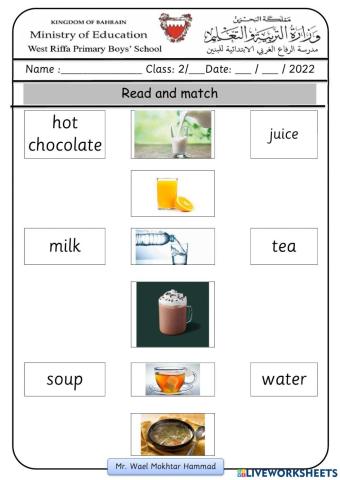 F&F2 - Unit 7 - Dinnertime