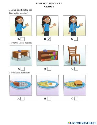 Listening Practice 2