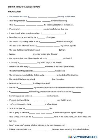 C1 REVIEW 1-4 burlington