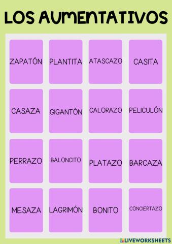 Aumentativos