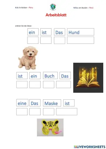 Kindisch 1.3 - unterricht 1 - artikel