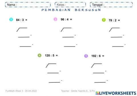 Pembagian Bersusun