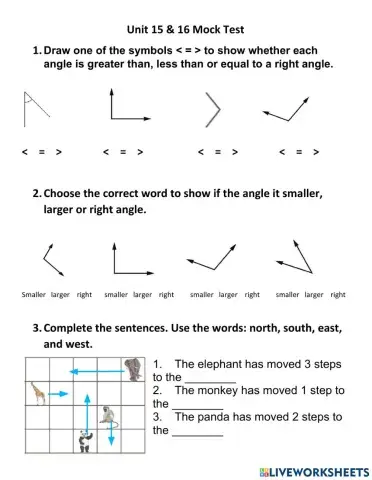 Unit 15 & 16 Unit Test