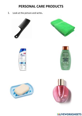 Personal care products