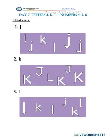 Letter JKL
