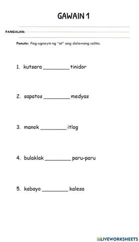G1-Q4W6-Aralin 24-At (Salitang Pang-ugnay)