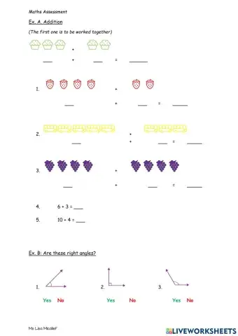 Maths April Assessment