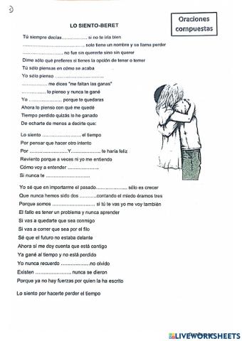 Oraciones compuestas