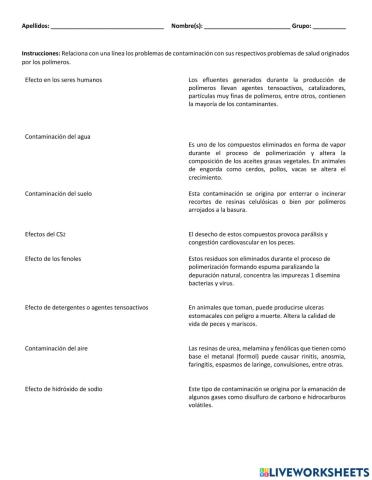 Polímeros riesgos a la salud y reciclado