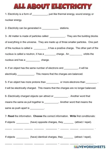 All About Electricity