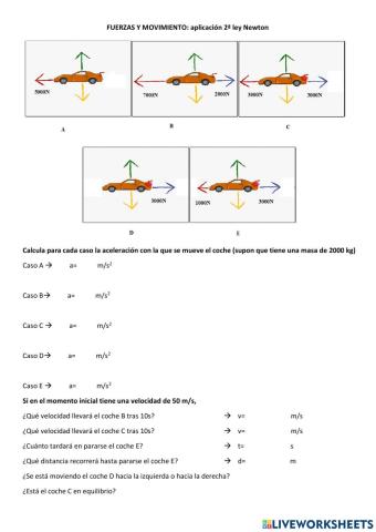 Fuerzas y movimiento 2