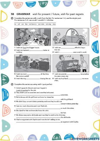 Wish for past regrets