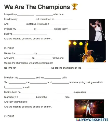 We Are The Champions