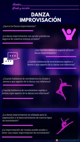 Danza improvisación