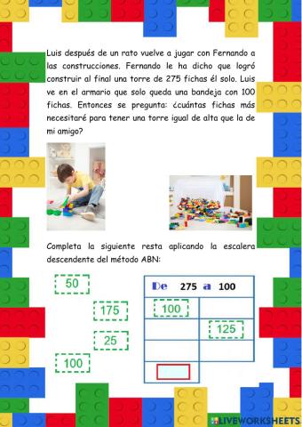 Problema escalera descendente