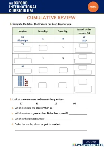OIC 2-Maths Review Term 2
