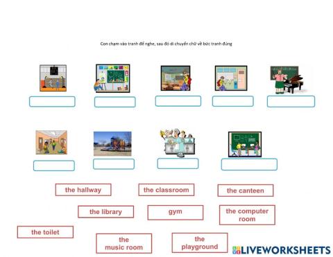 Places in the school