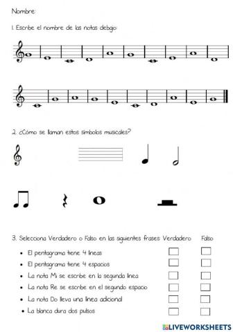 Figuras musicales